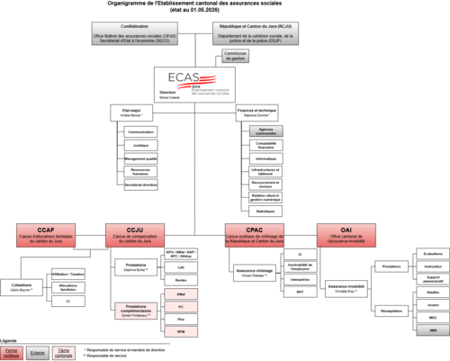 Organigramme mai 2026